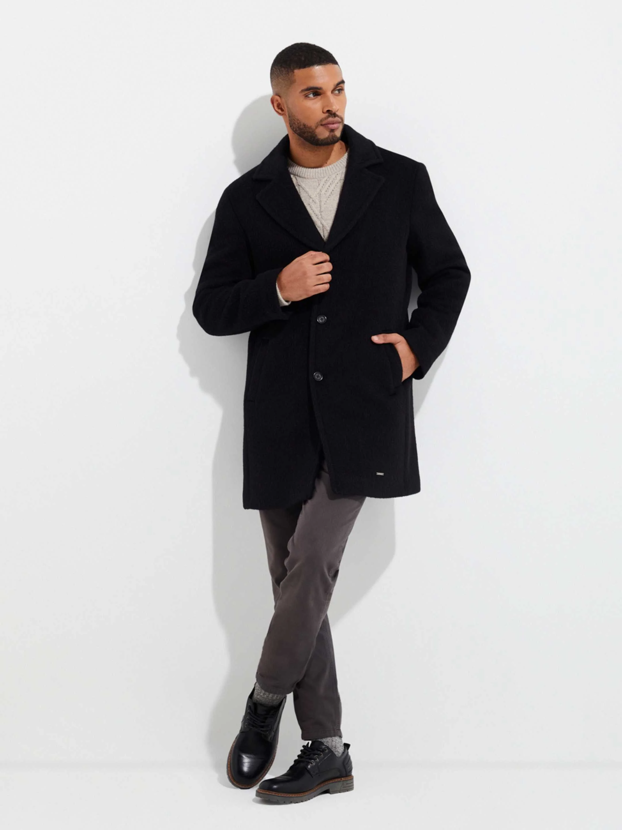 Ydalgo Coat Baby Alpaca Color Brown — Ninawari